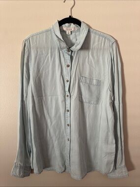 Adam Levine Collection Pale Blue Men's Button-Down Shirt